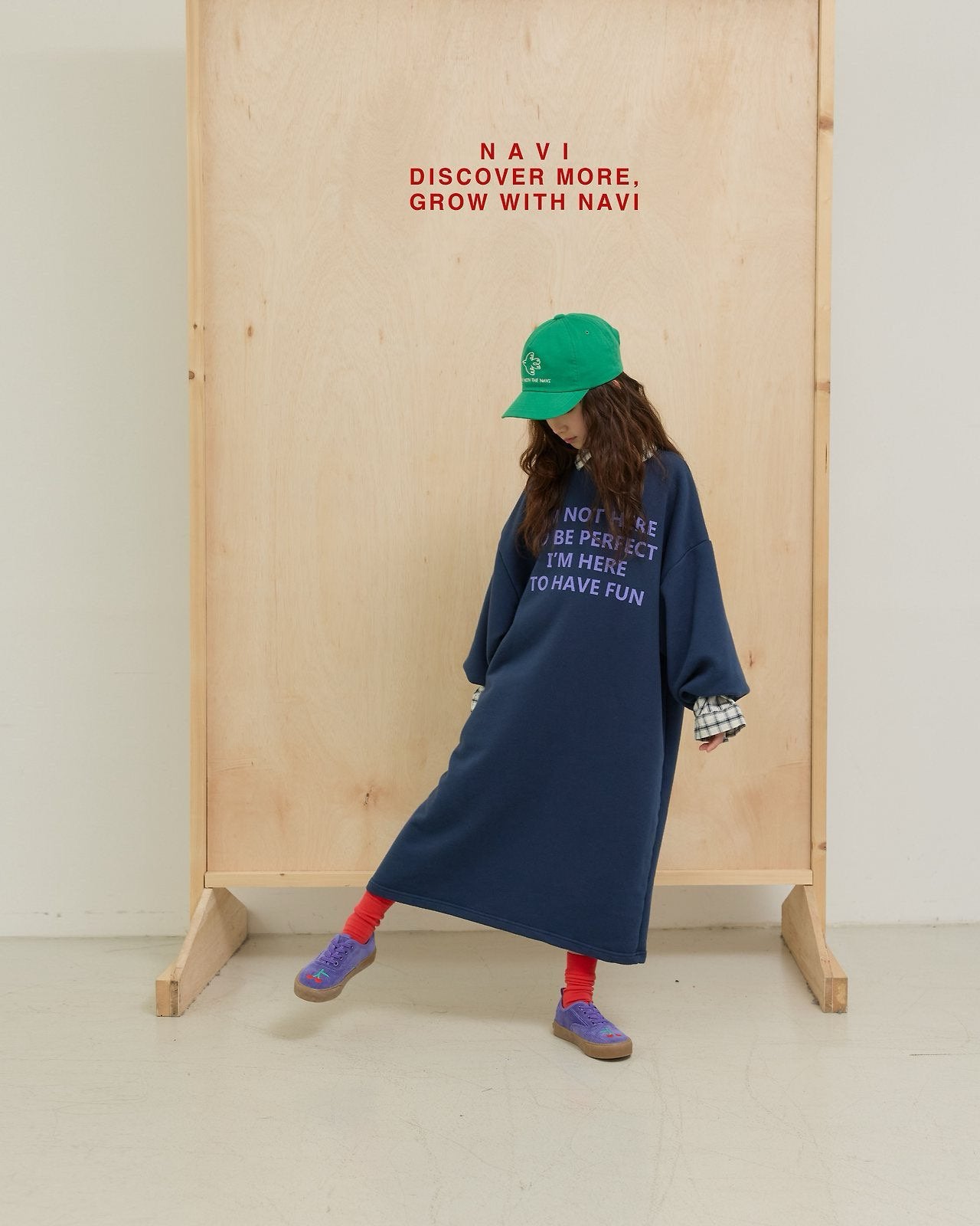 《予約》Easy Dress / navi.
