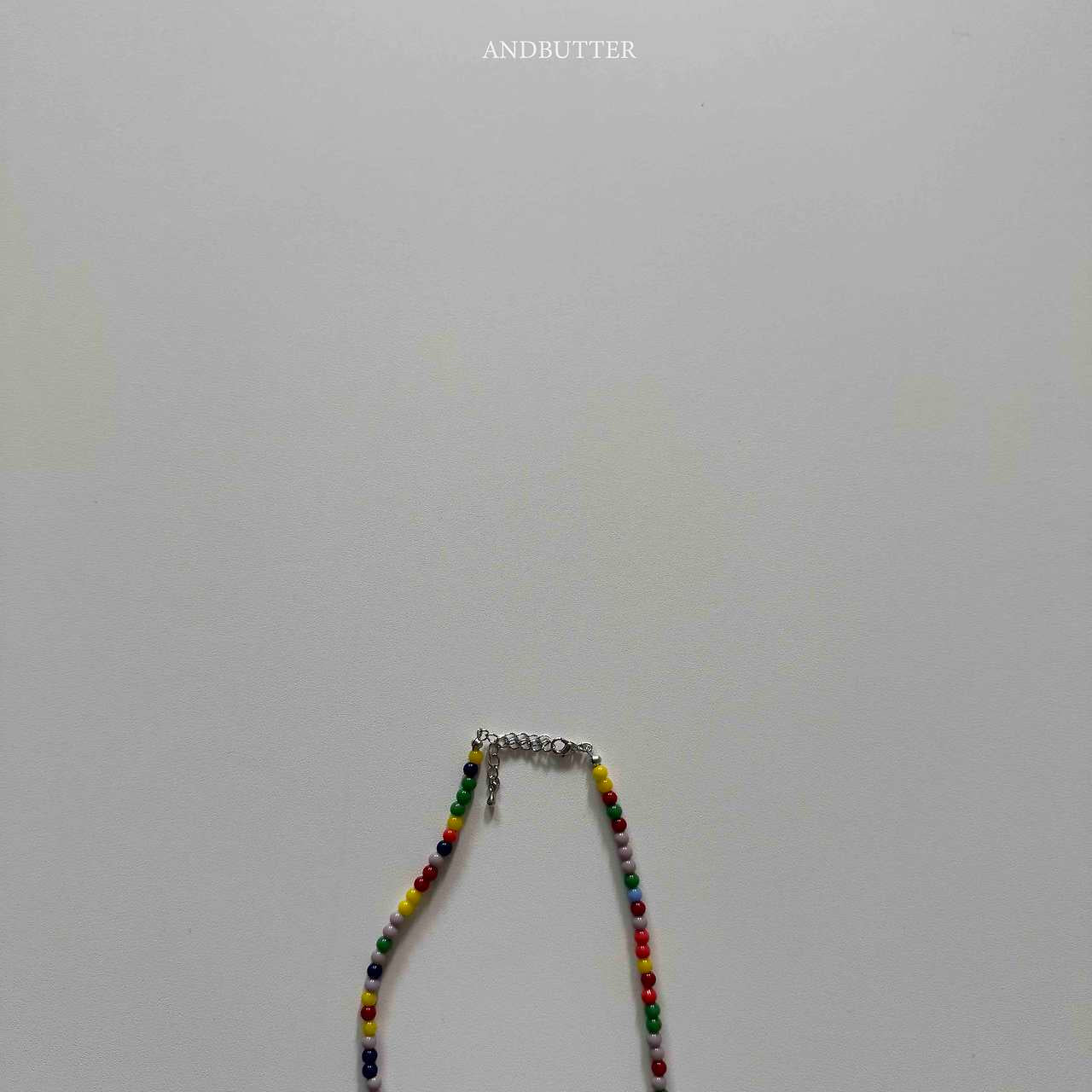 《予約》Color Pop Necklace / andbutter