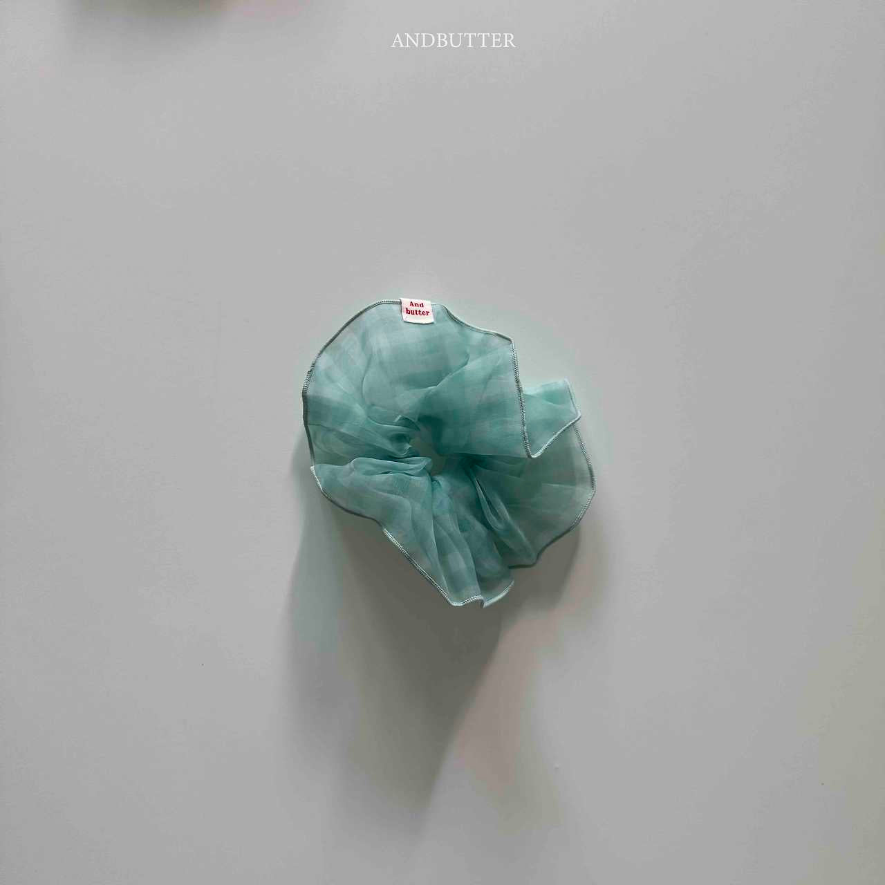 《予約》Check Scrunchie / andbutter