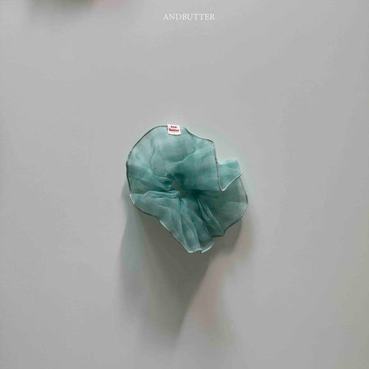 《予約》Check Scrunchie / andbutter