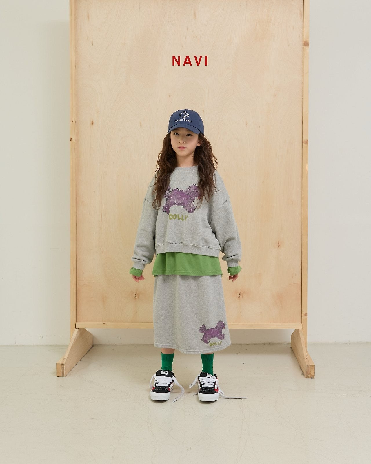 《予約》Dolly Skirt / navi.