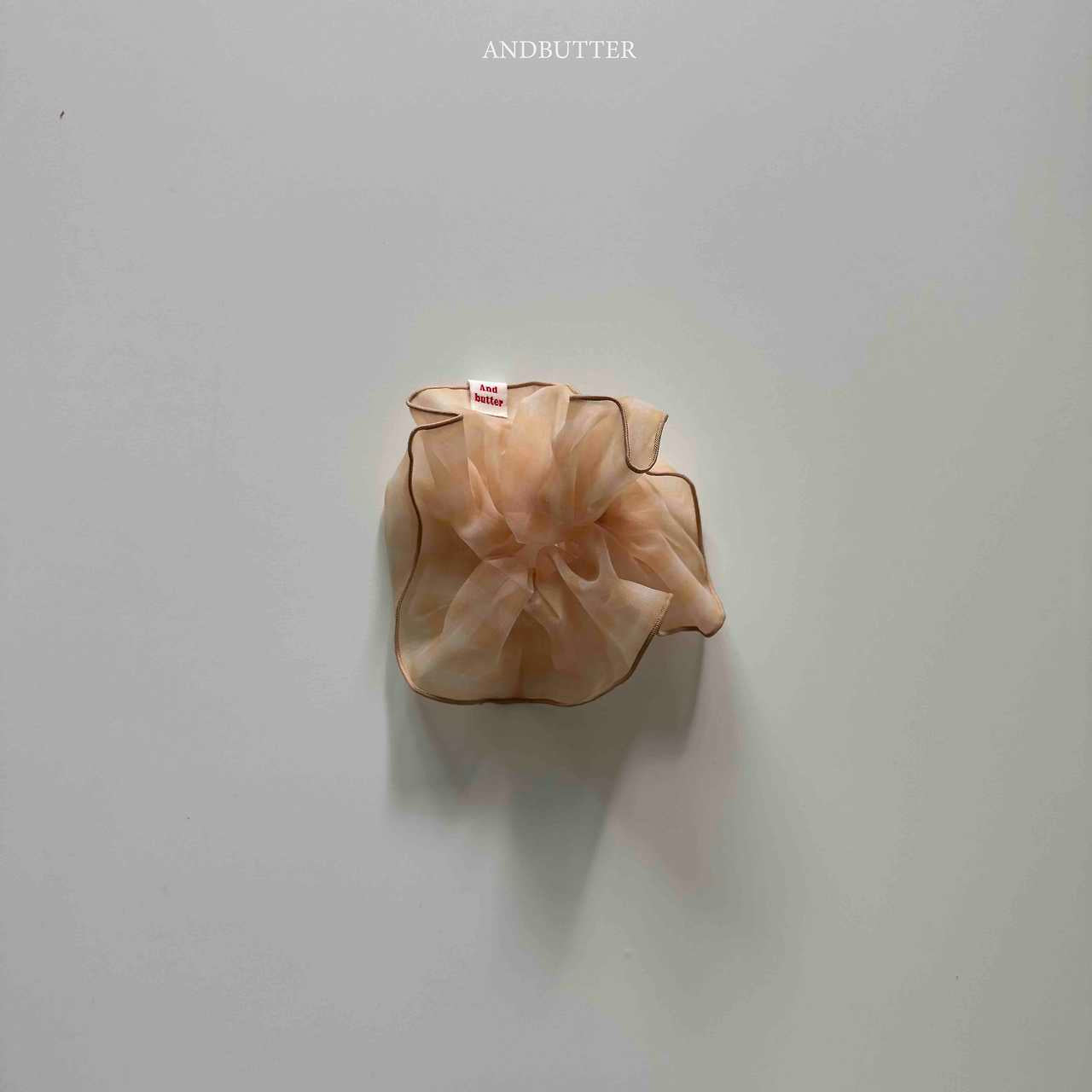《予約》Check Scrunchie / andbutter