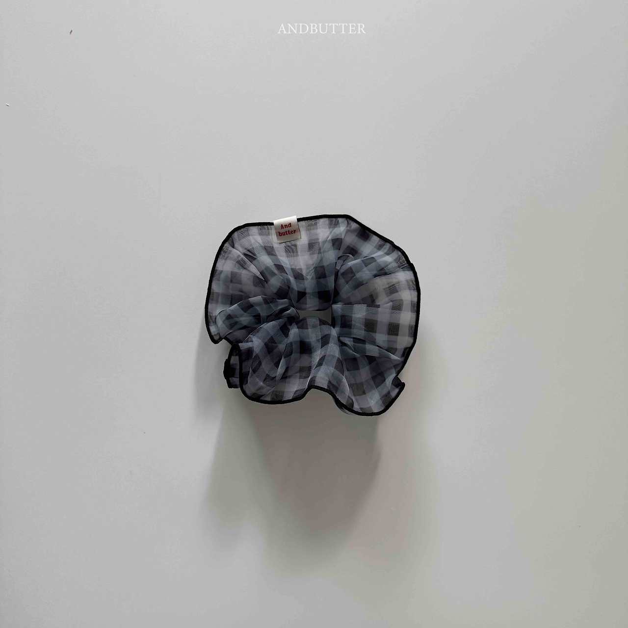 《予約》Check Scrunchie / andbutter
