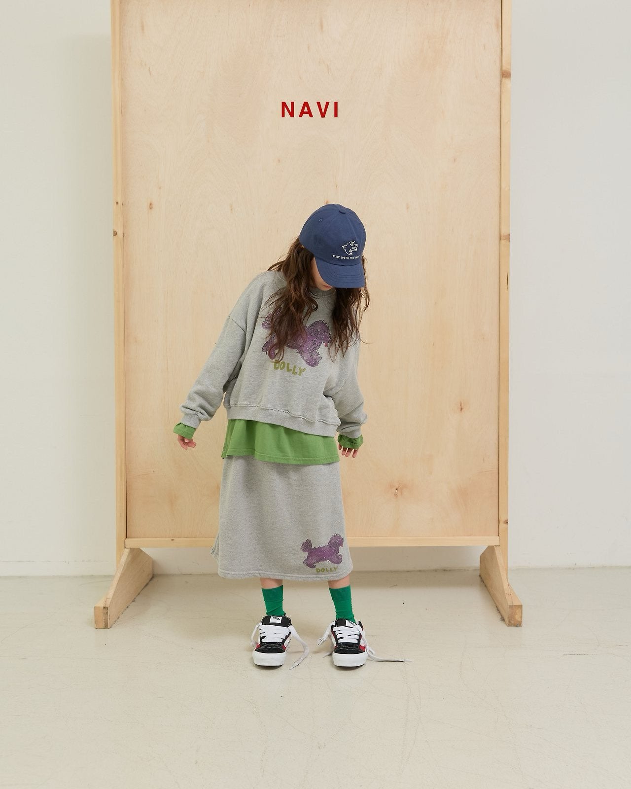 《予約》Dolly Skirt / navi.
