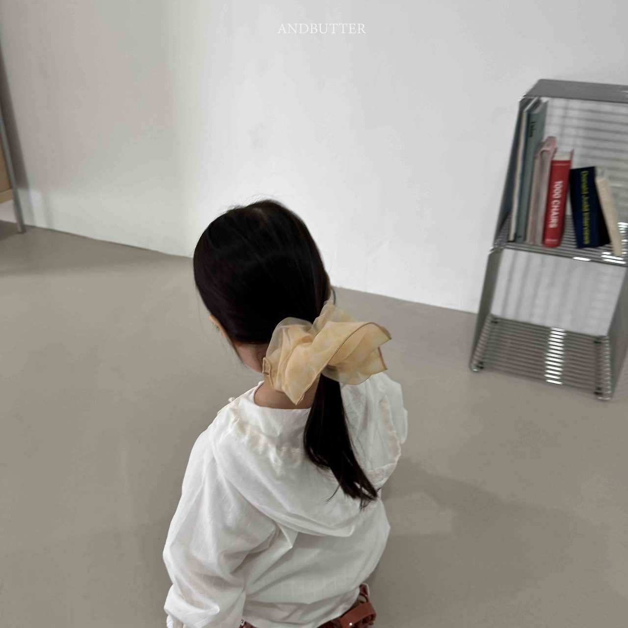 《予約》Check Scrunchie / andbutter