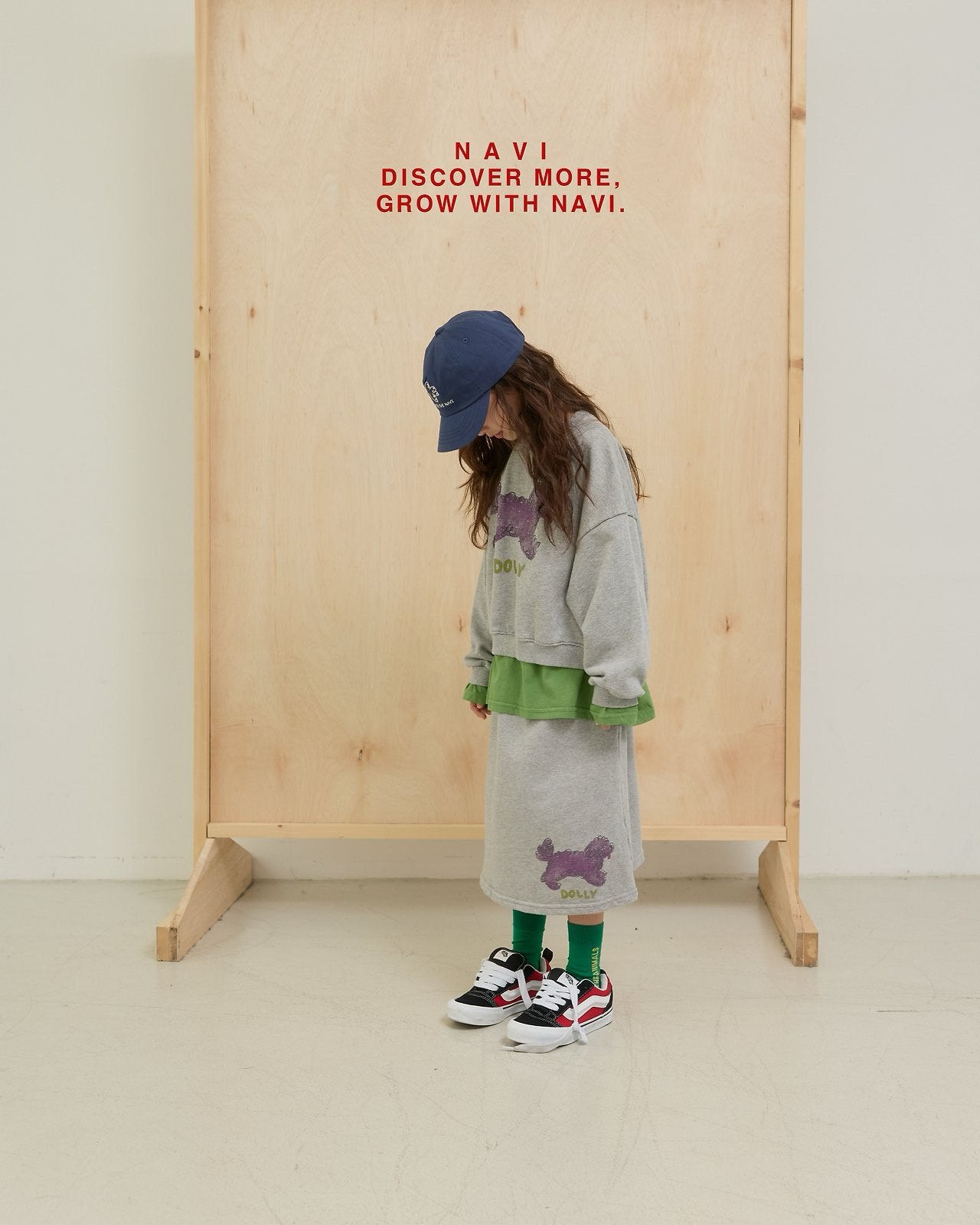 《予約》Dolly Skirt / navi.