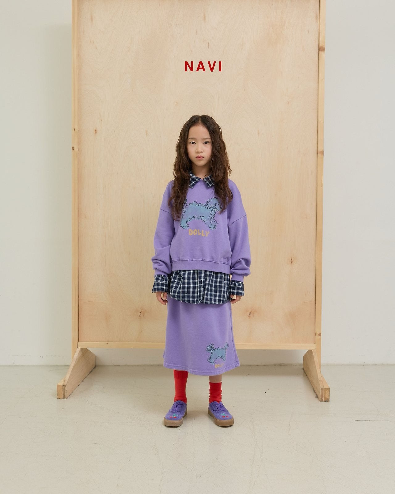 《予約》Dolly Skirt / navi.
