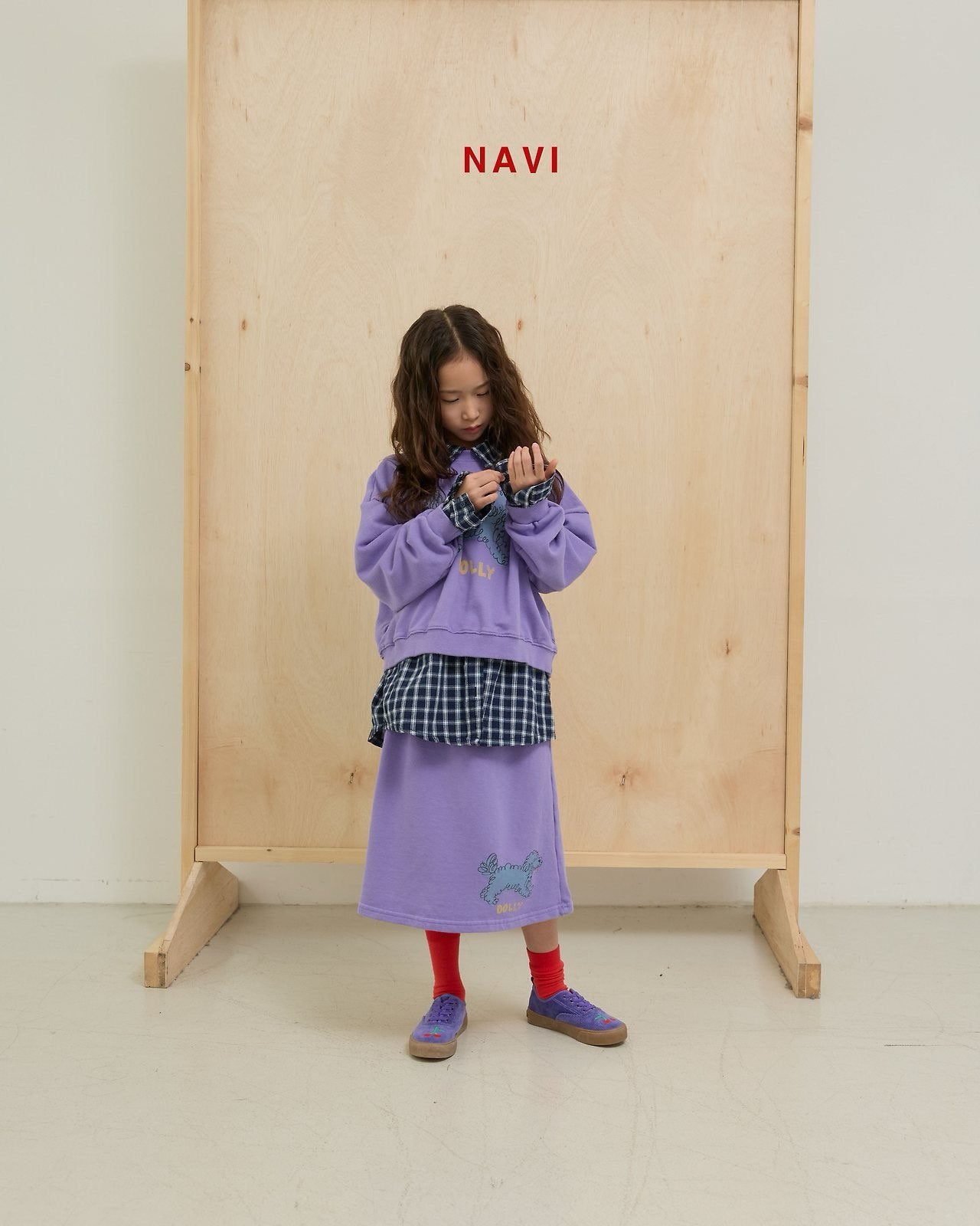 《予約》Dolly Skirt / navi.