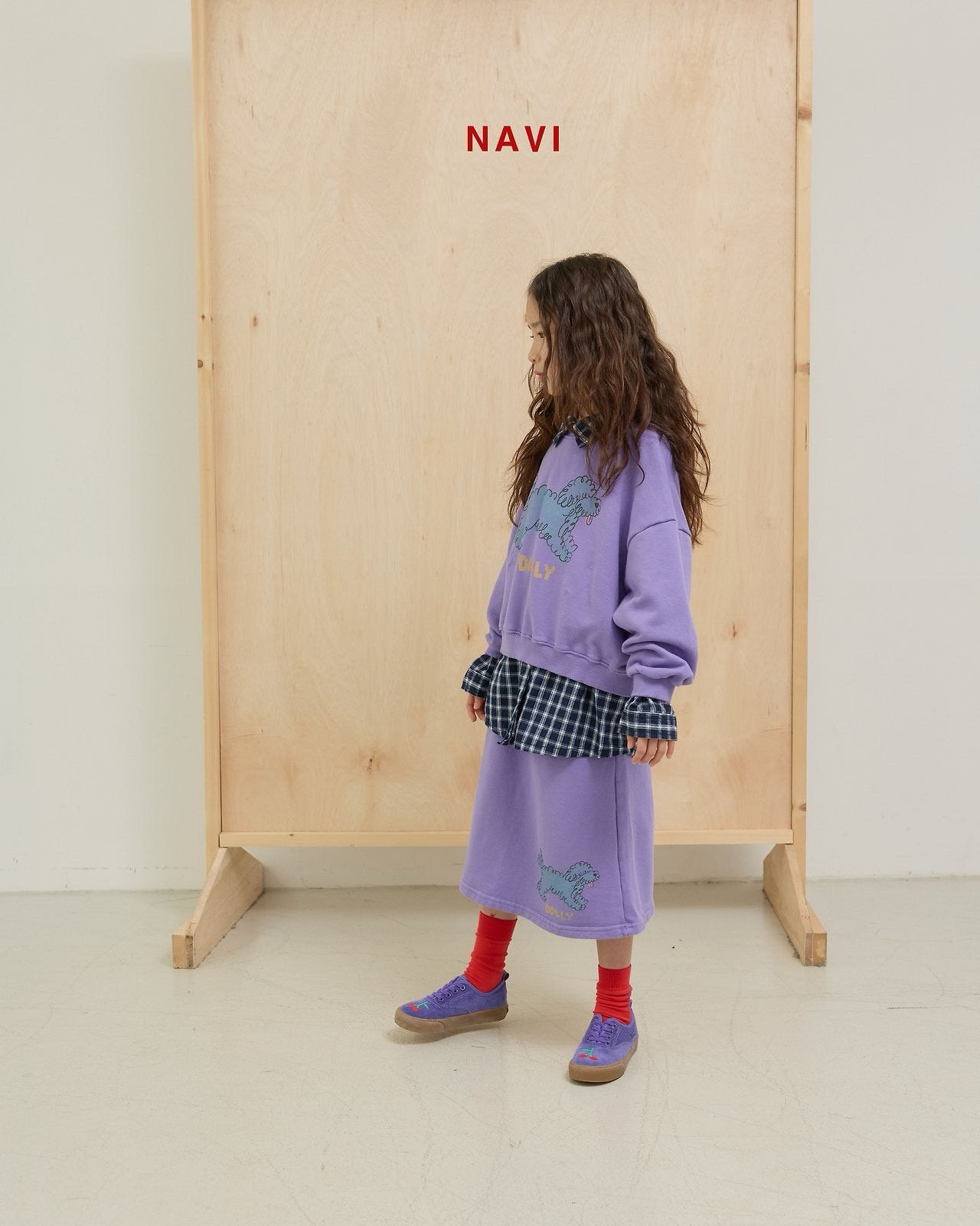 《予約》Dolly Skirt / navi.