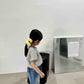 《予約》Check Hair Scrunchie / andbutter