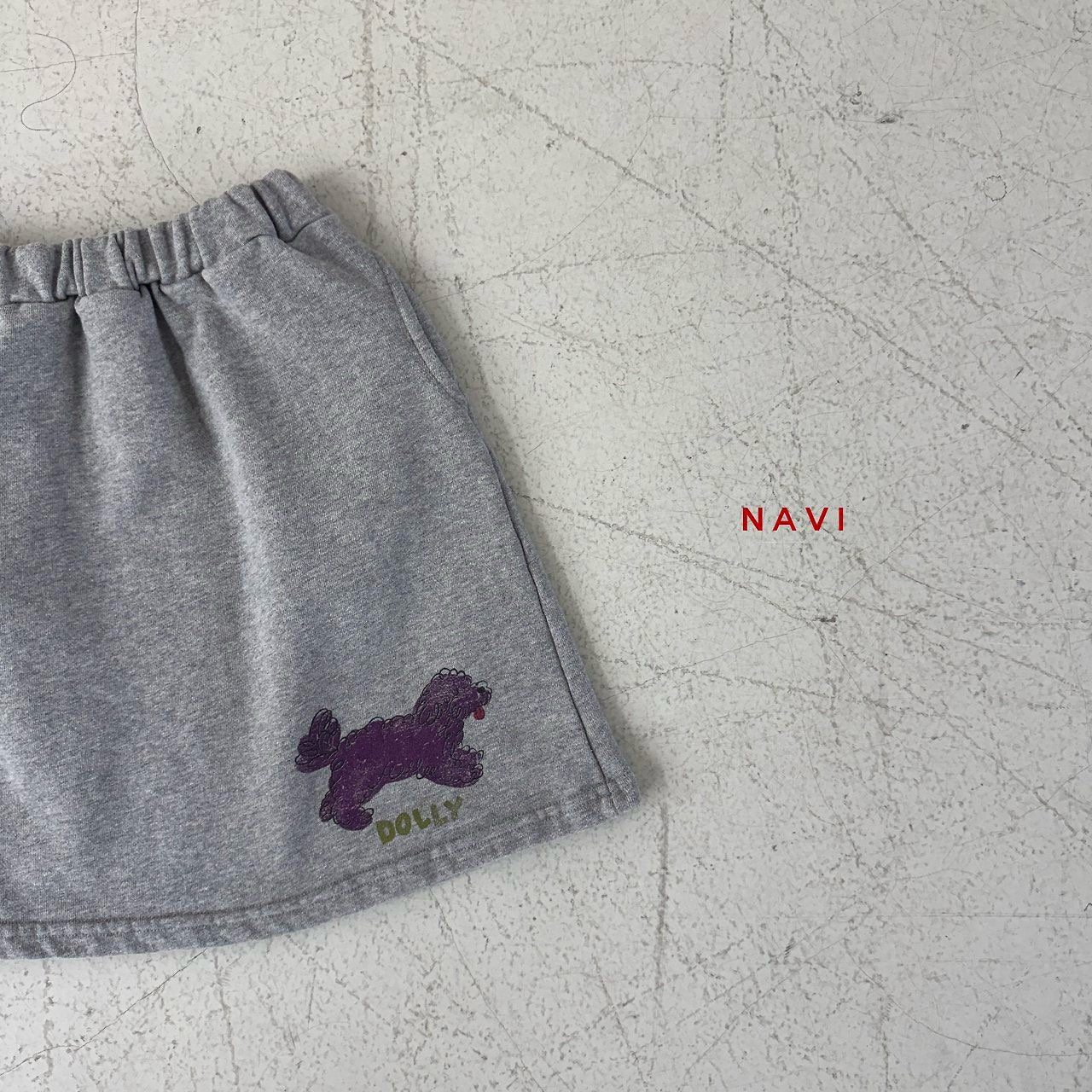 《予約》Dolly Skirt / navi.
