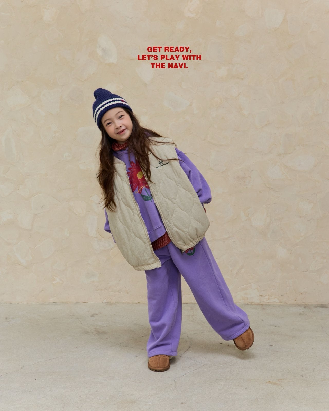 《予約》Flower Pants / NAVI.