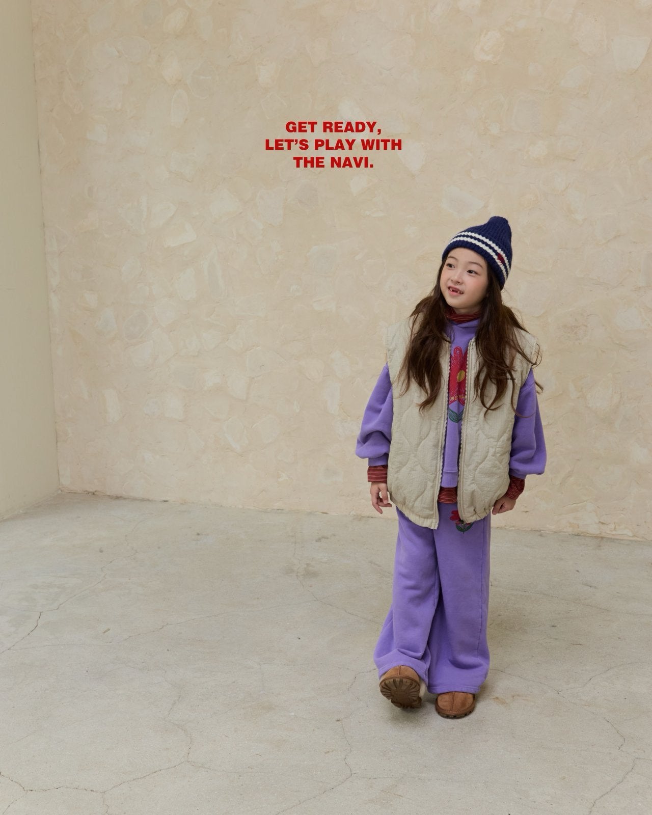 《予約》Flower Pants / NAVI.