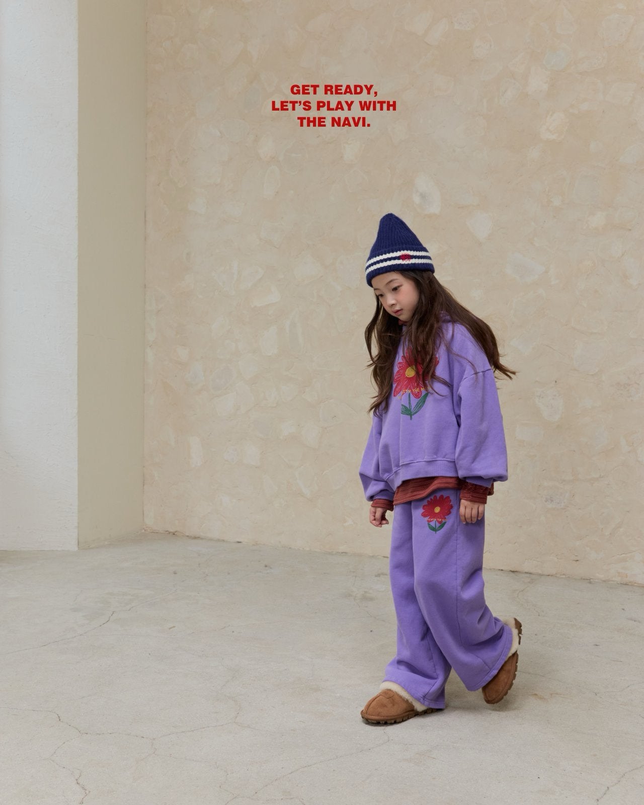 《予約》Flower Pants / NAVI.