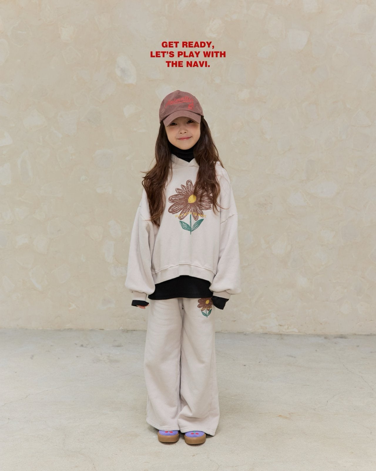 《予約》Flower Pants / NAVI.