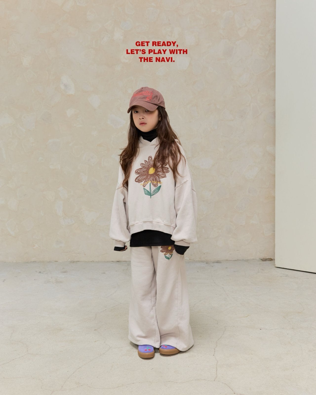 《予約》Flower Pants / NAVI.