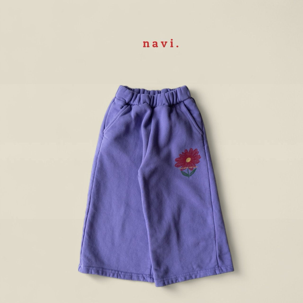 《予約》Flower Pants / NAVI.