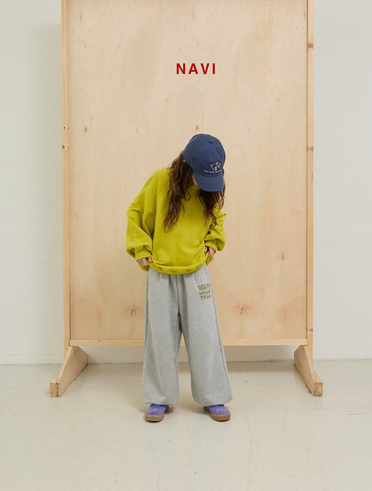 《予約》Accent Crewneck / navi.