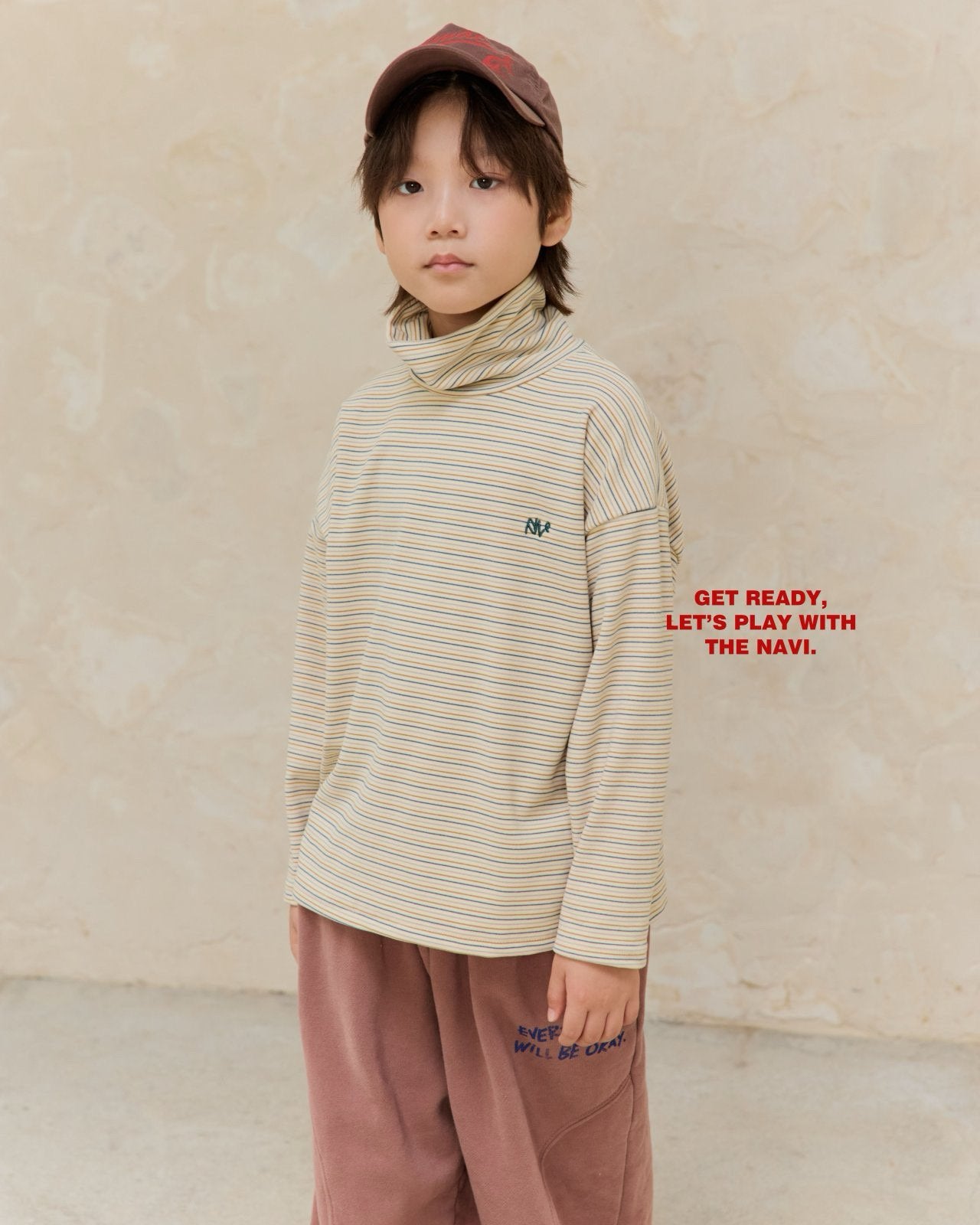 《予約》Stripe Polar Tee / NAVI.