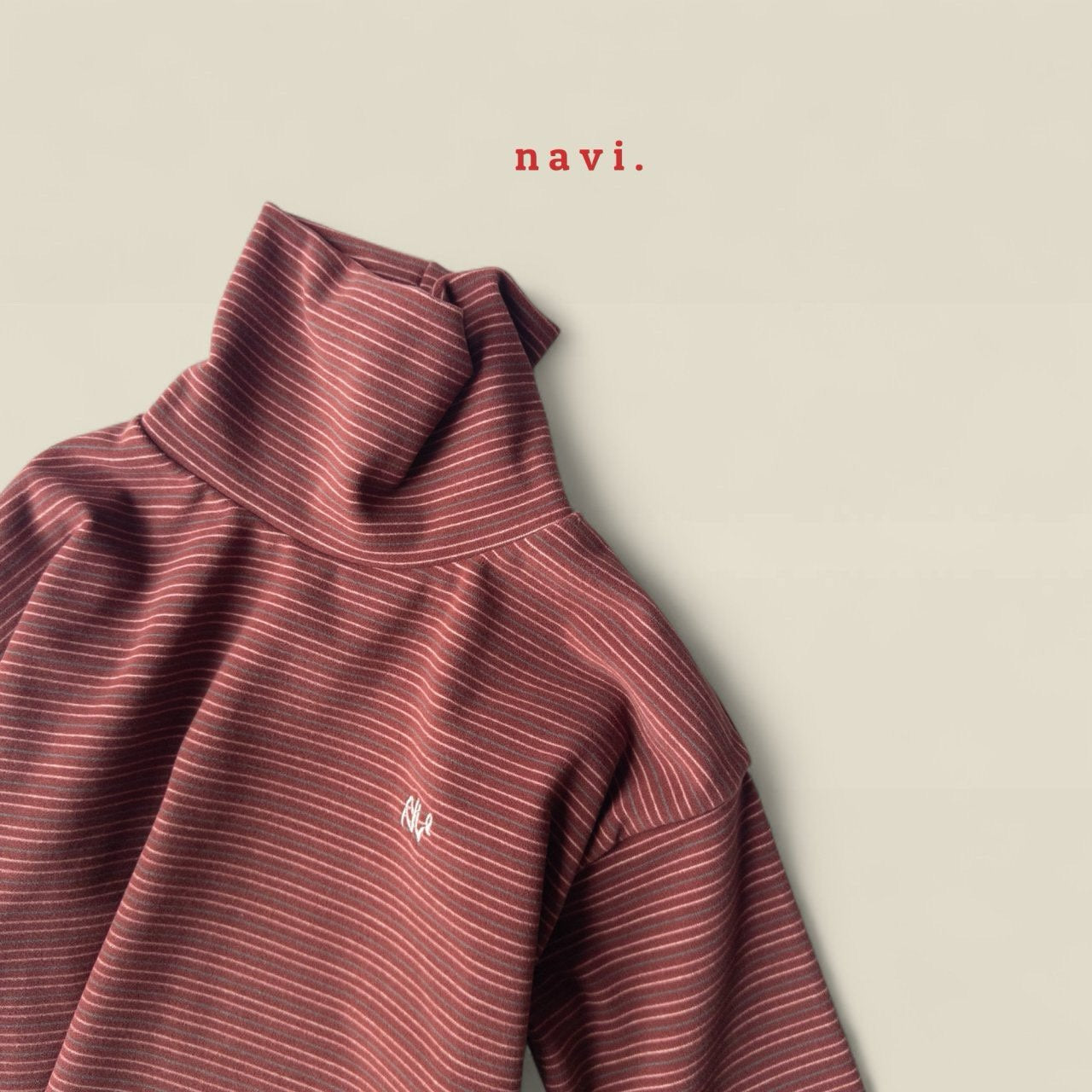 《予約》Stripe Polar Tee / NAVI.