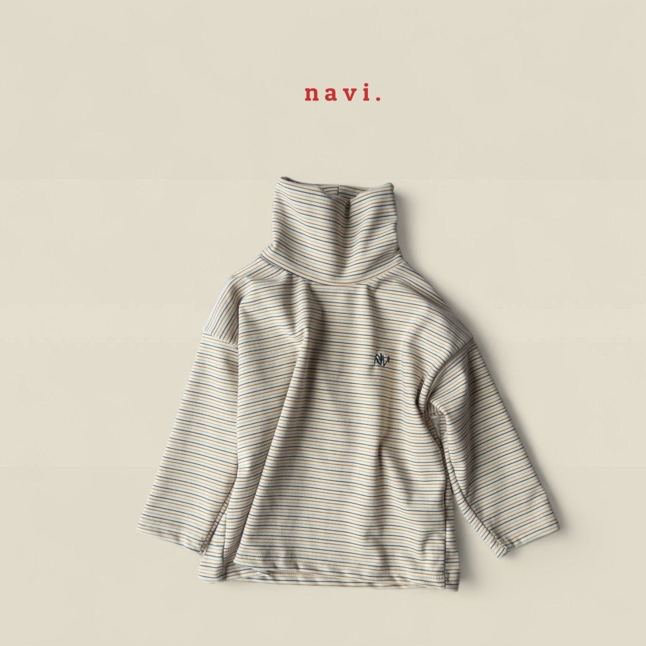 《予約》Stripe Polar Tee / NAVI.