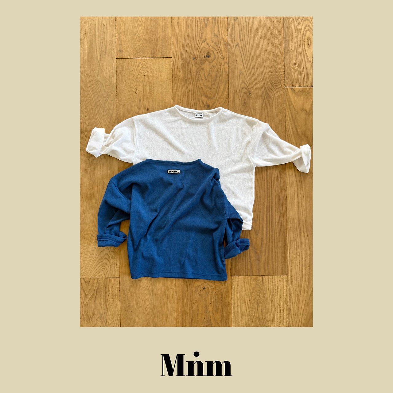 《予約》Natural Long Sleeve Tee / MINIMAL