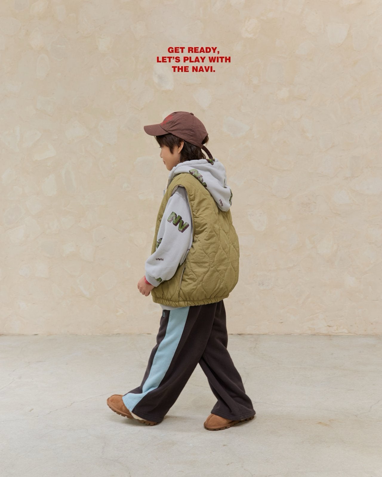 《予約》Padded Vest / NAVI.