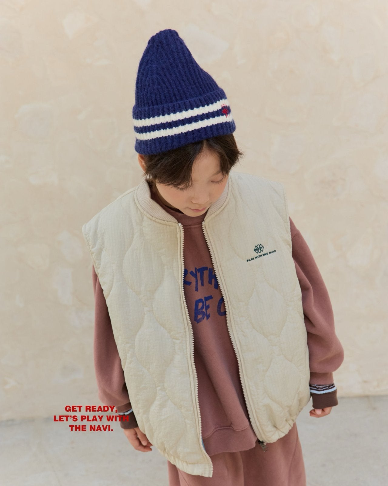 《予約》Padded Vest / NAVI.