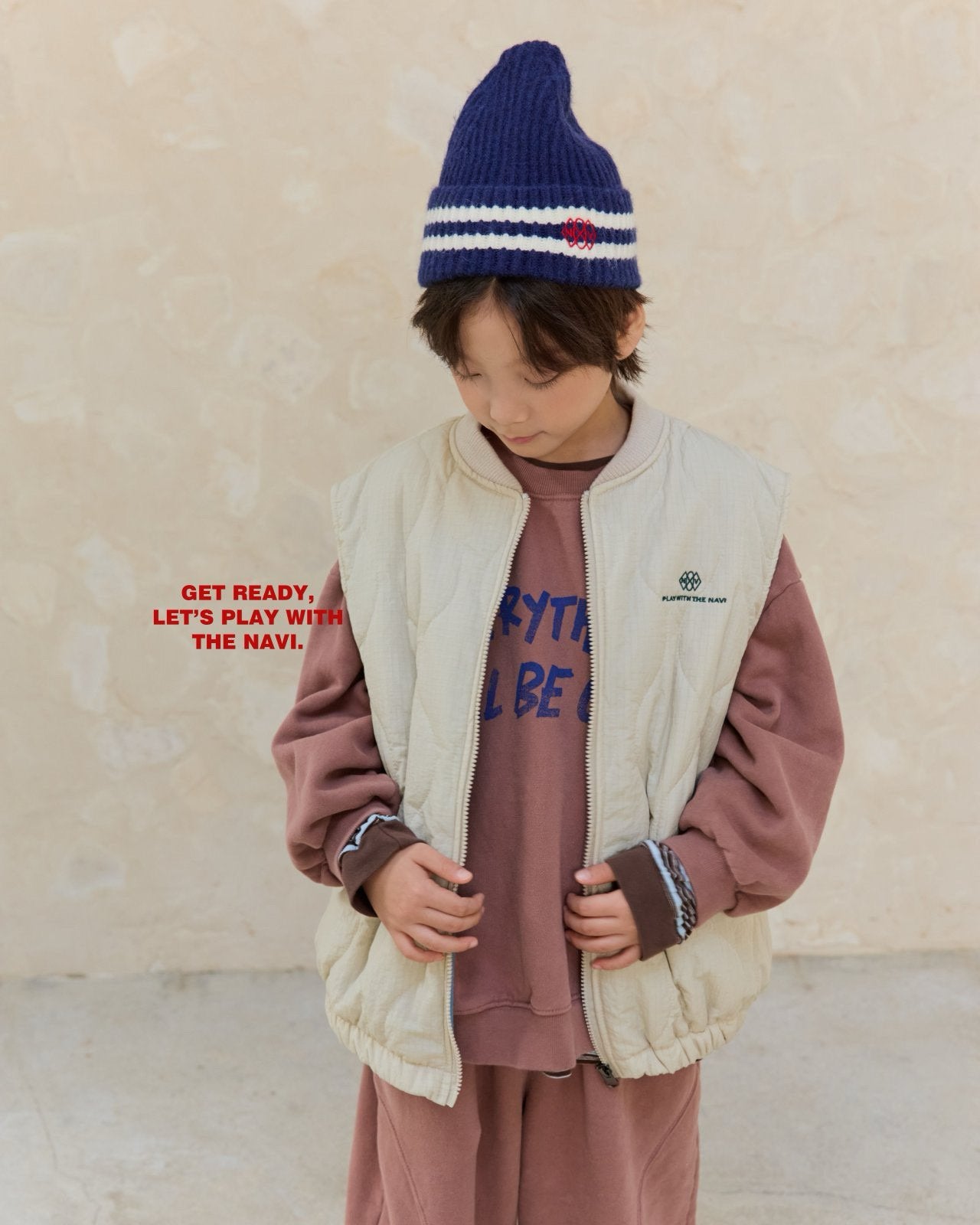 《予約》Padded Vest / NAVI.