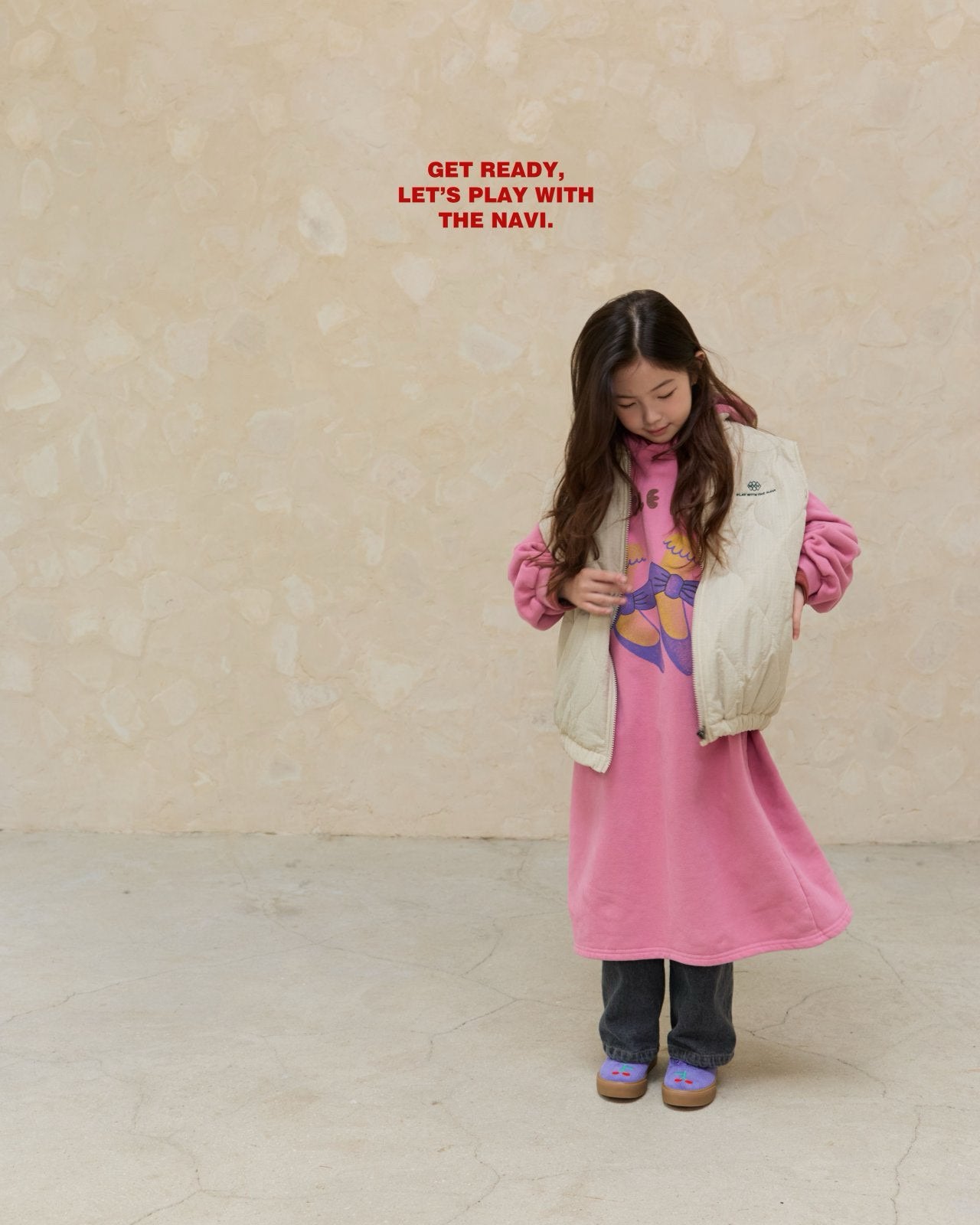 《予約》Padded Vest / NAVI.