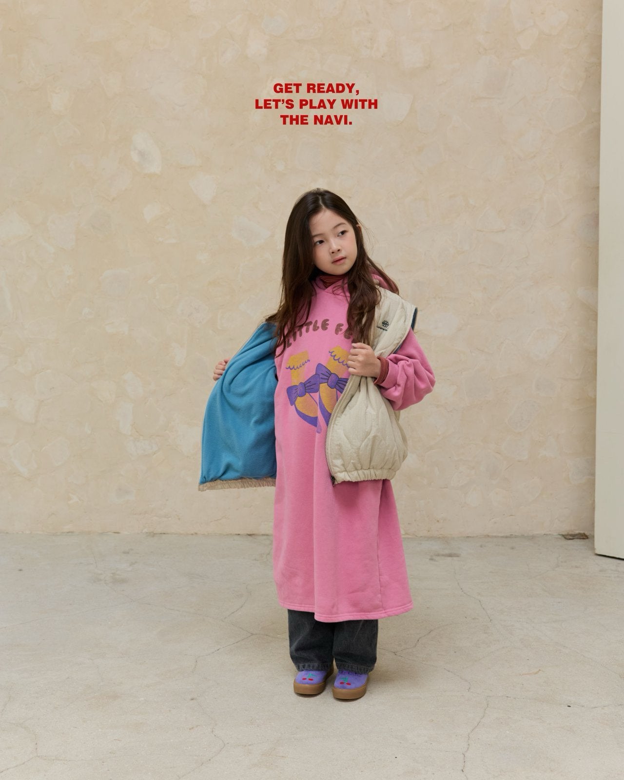 《予約》Padded Vest / NAVI.