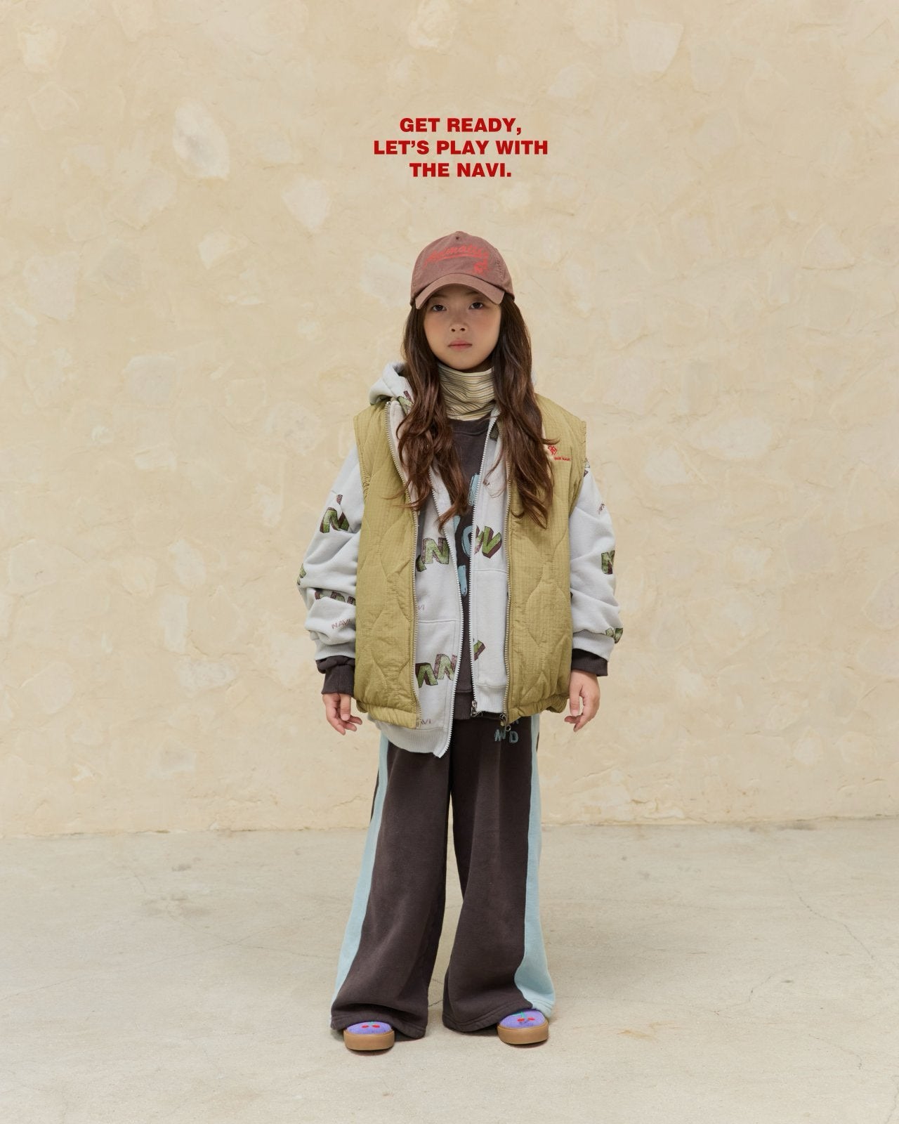 《予約》Padded Vest / NAVI.