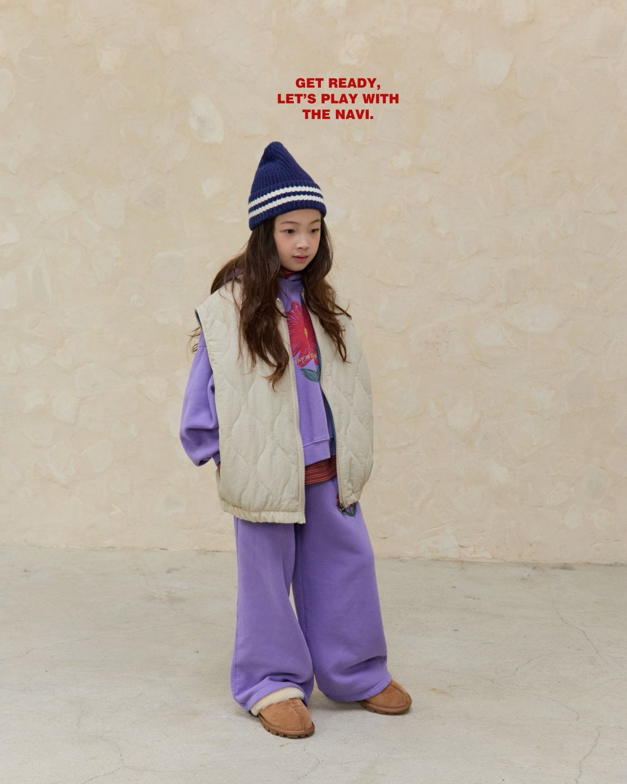 《予約》Padded Vest / NAVI.