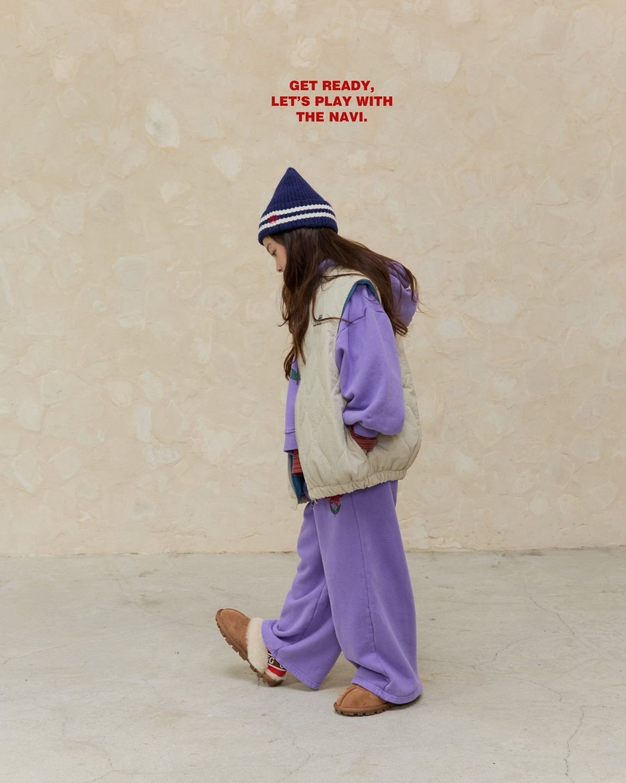 《予約》Padded Vest / NAVI.