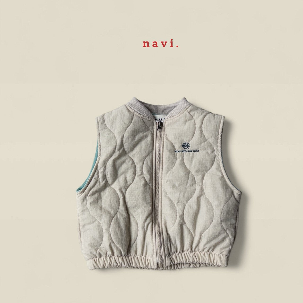 《予約》Padded Vest / NAVI.