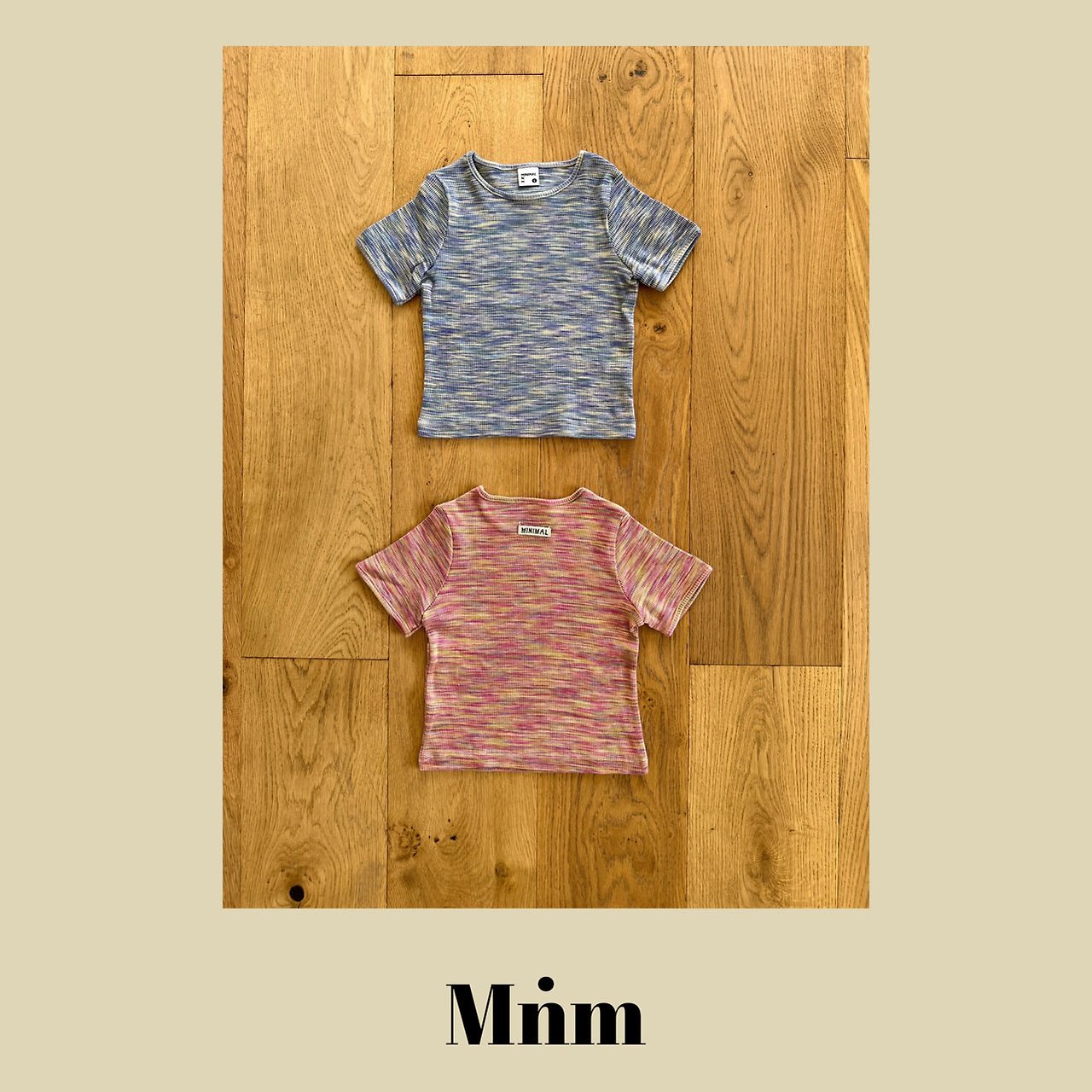 《予約》Mix Dying Tee / MINIMAL