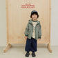 《予約》Check Hooded Jumper / navi.