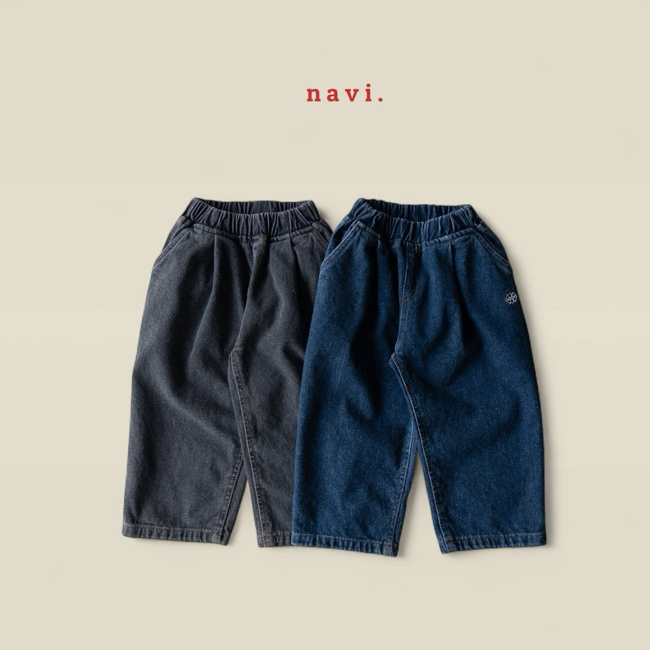 《予約》Two Duck Denim Pants / NAVI.