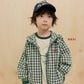 《予約》Check Hooded Jumper / navi.