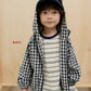 《予約》Check Hooded Jumper / navi.