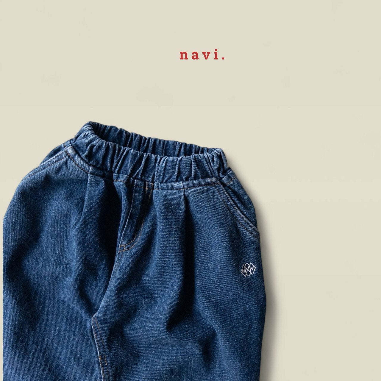 《予約》Two Duck Denim Pants / NAVI.
