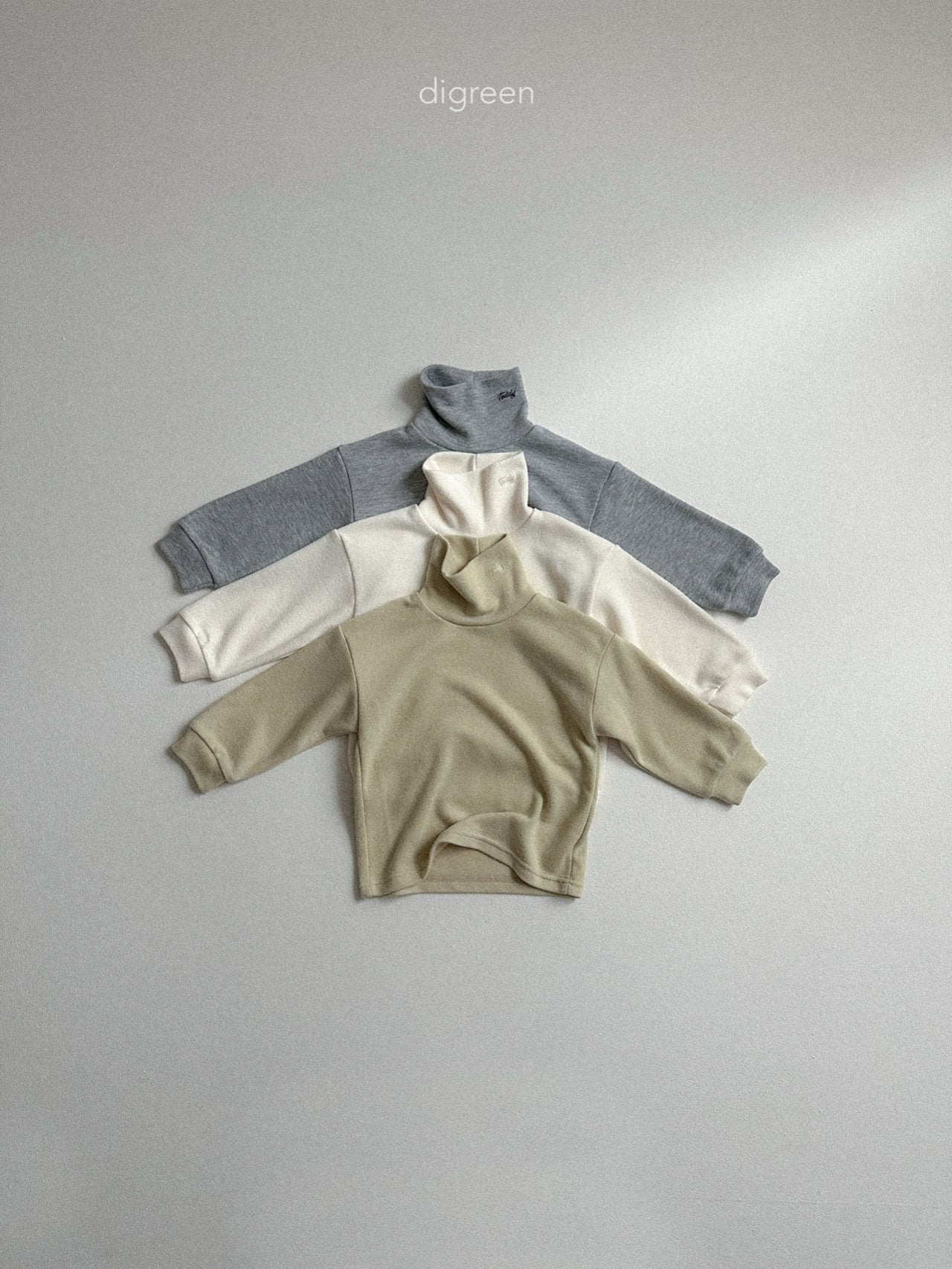 《予約》Teddy Turtleneck / digreen