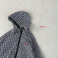 《予約》Check Hooded Jumper / navi.