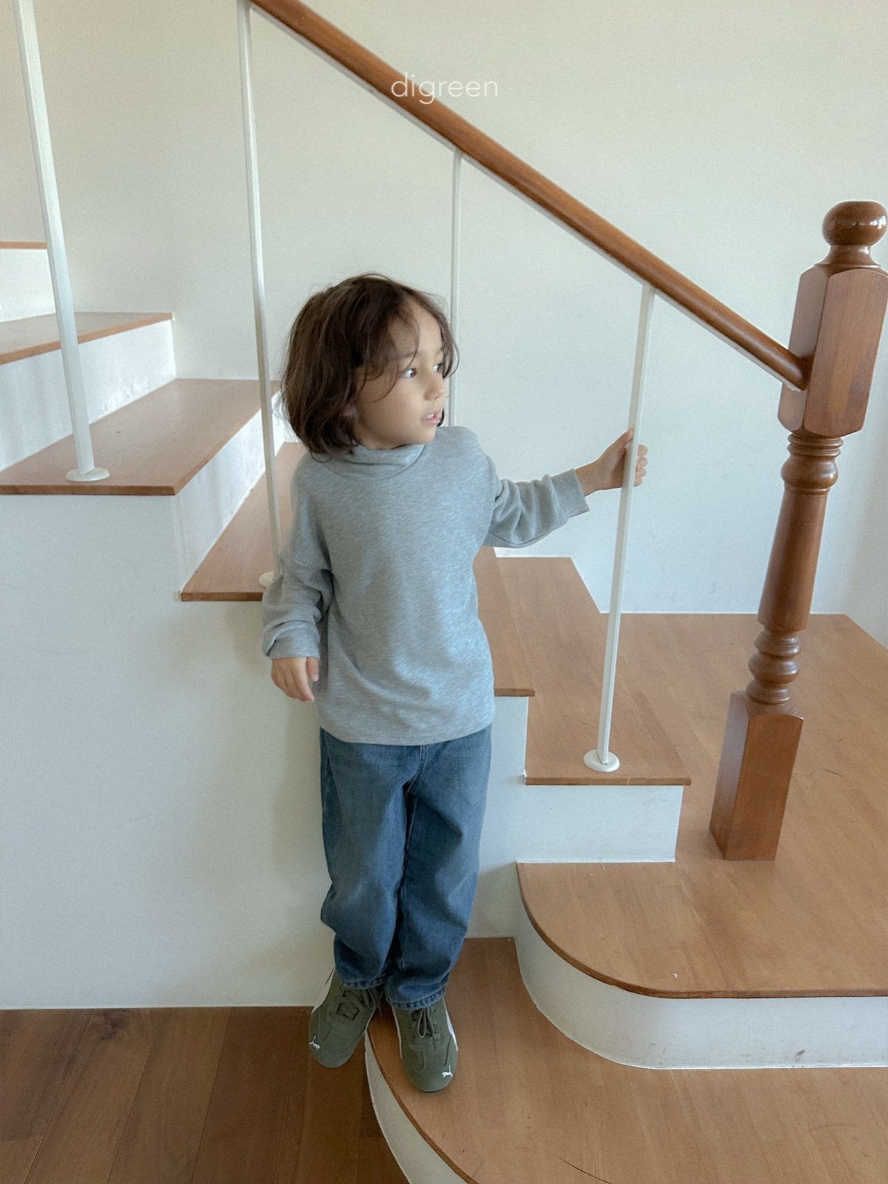 《予約》Teddy Turtleneck / digreen