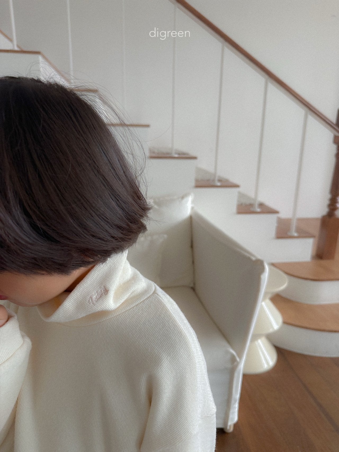 《予約》Teddy Turtleneck / digreen