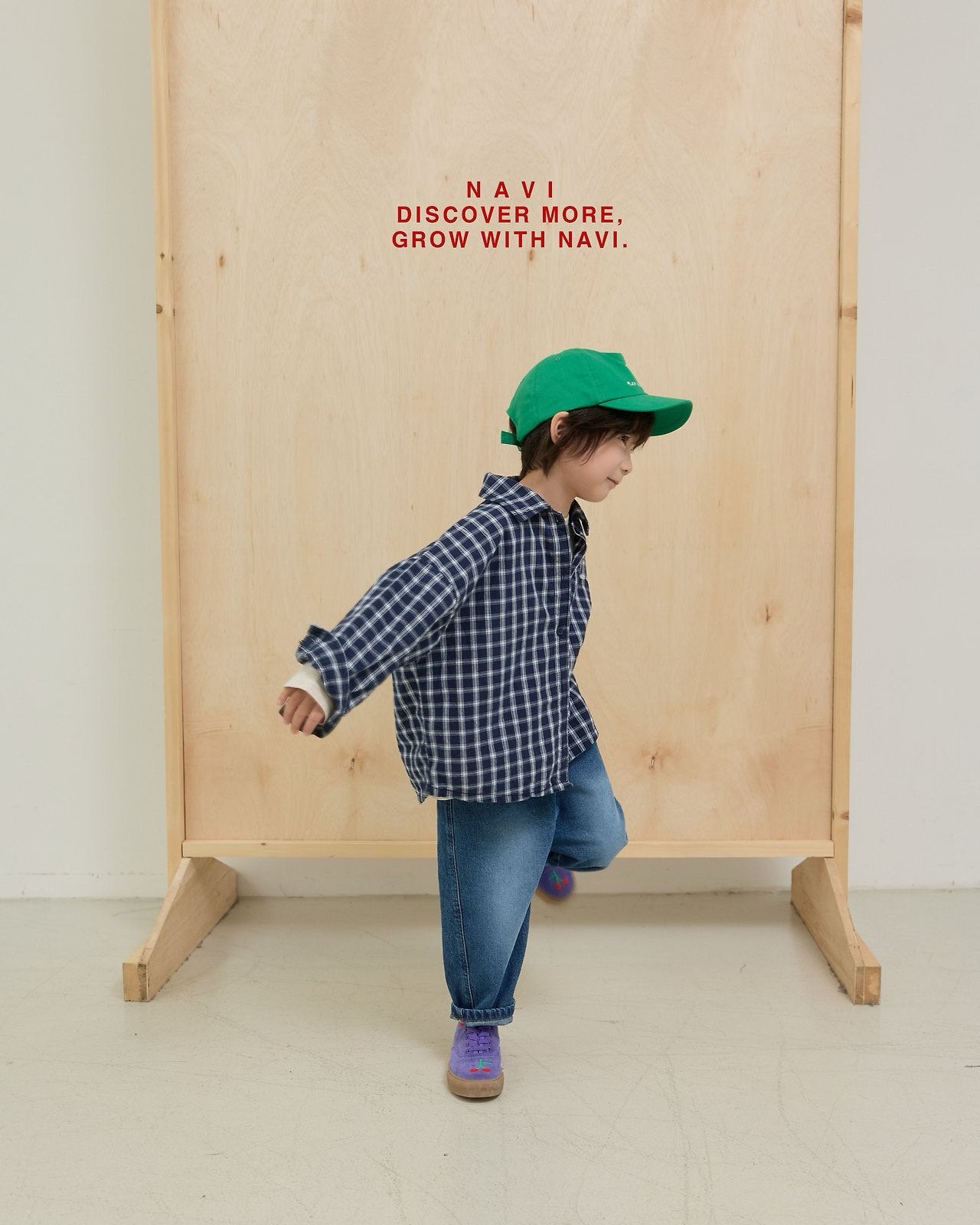 《予約》Eddie Baggy Denim Pants  / navi.