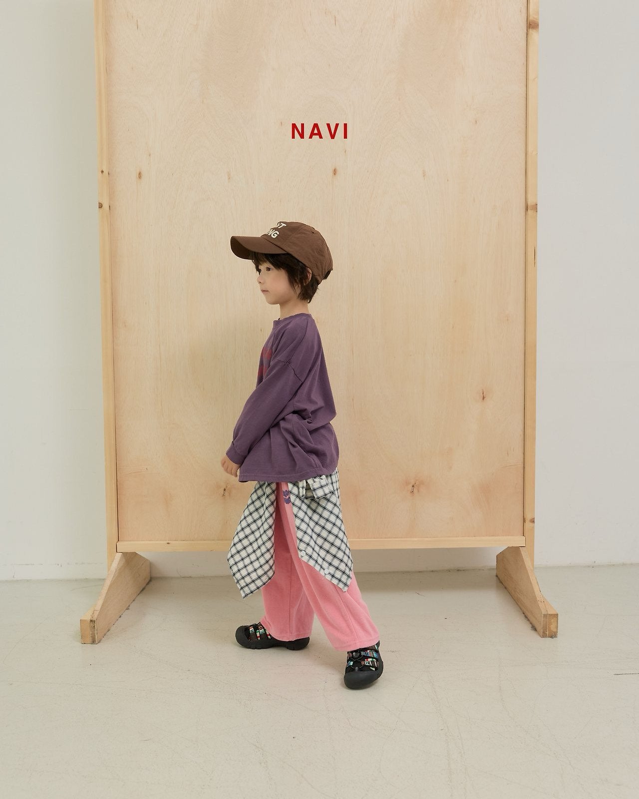 《予約》Flower Pants / navi.