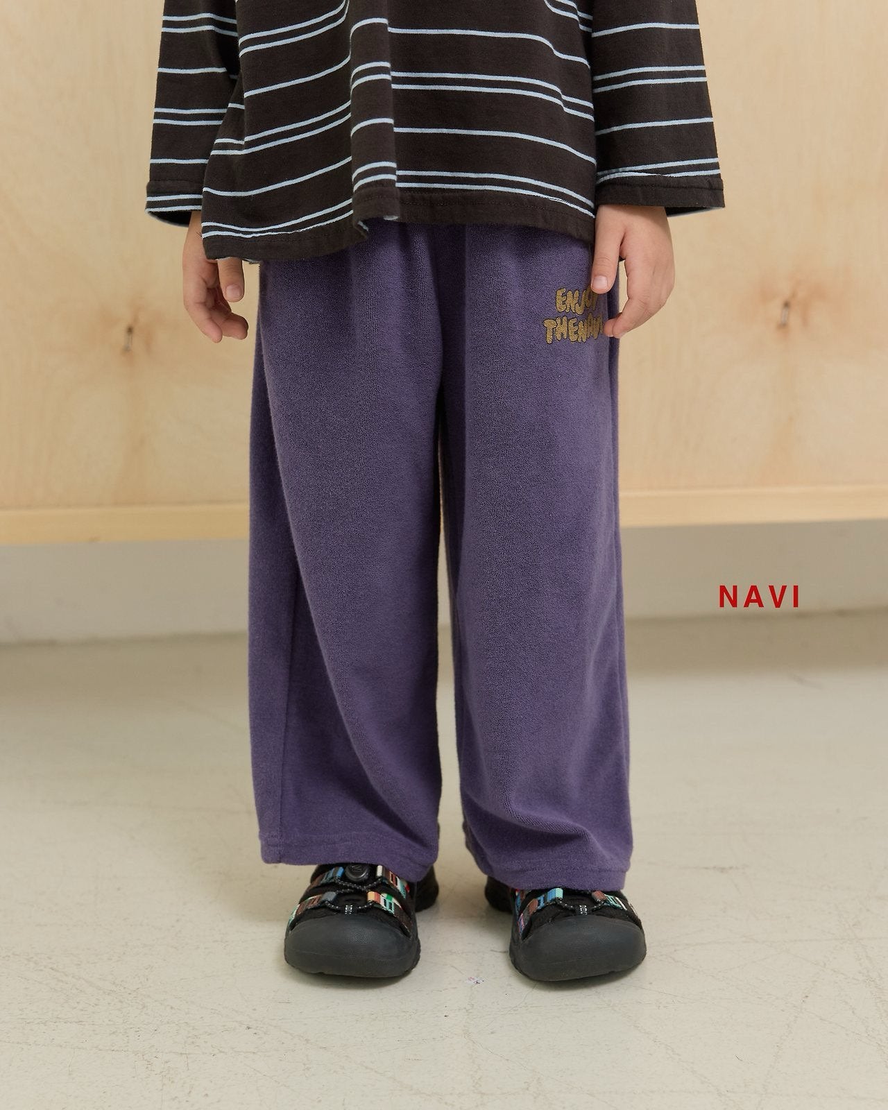 《予約》Flower Pants / navi.