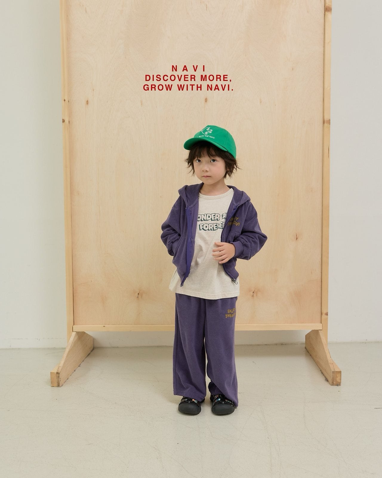 《予約》Flower Pants / navi.