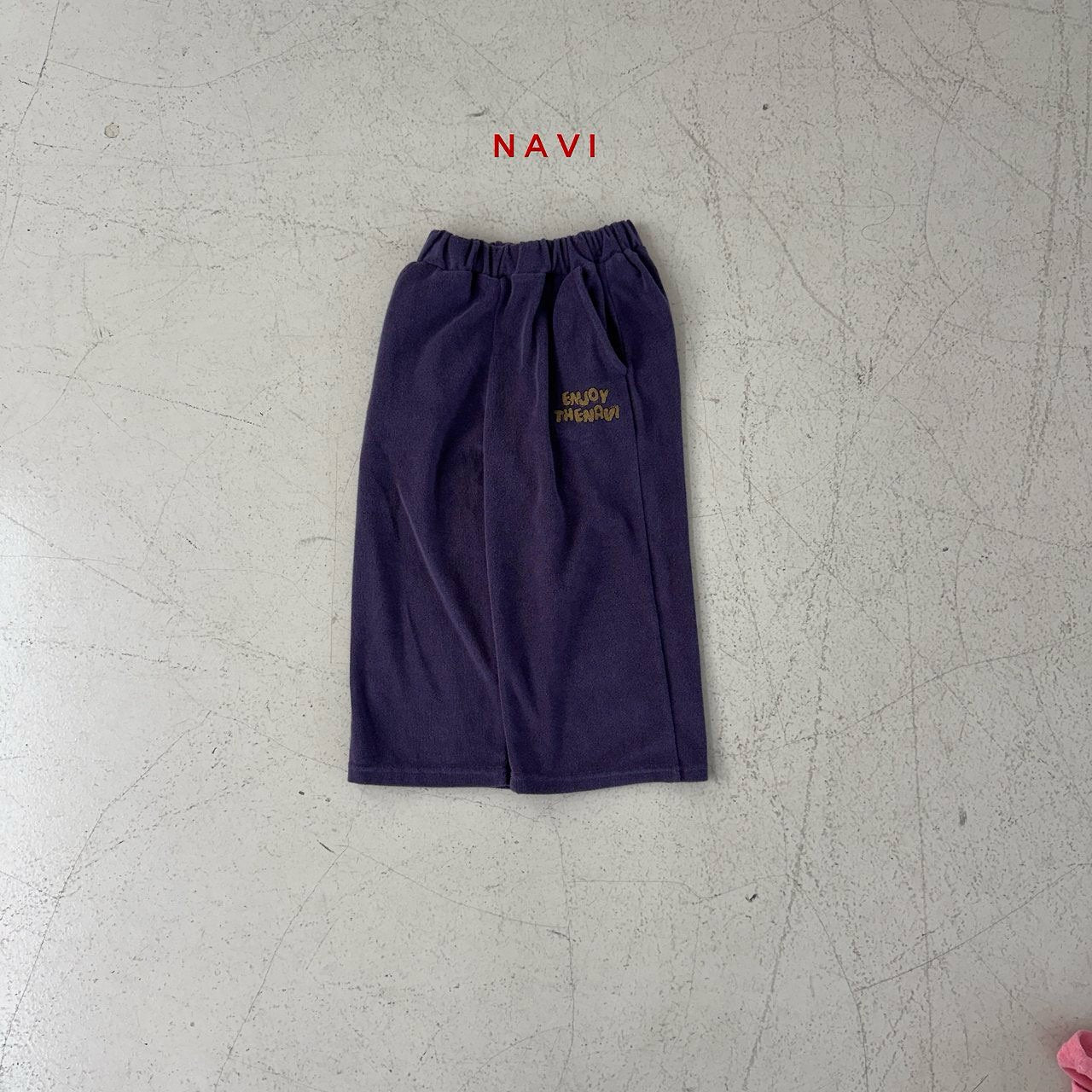 《予約》Flower Pants / navi.